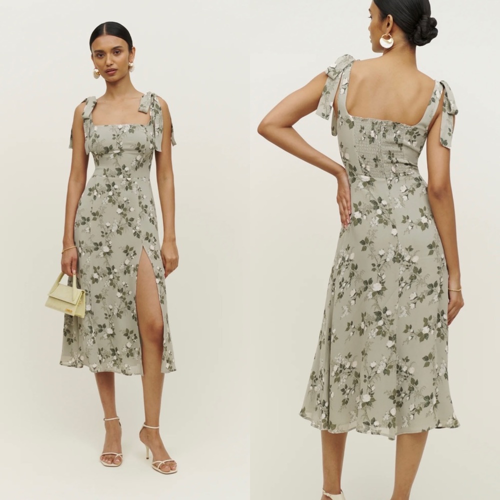 NWT Reformation Verde Twilight Dress (Size 8)